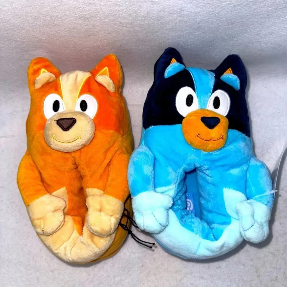 NWT Bluey & Bingo Unisex Kids Slippers size 13/1 Slip-on